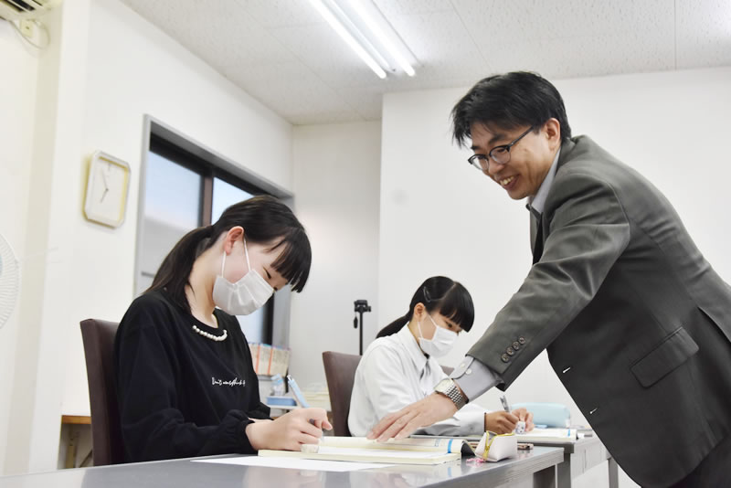 一人一人に目が行き届く少人数制クラス（中学生）